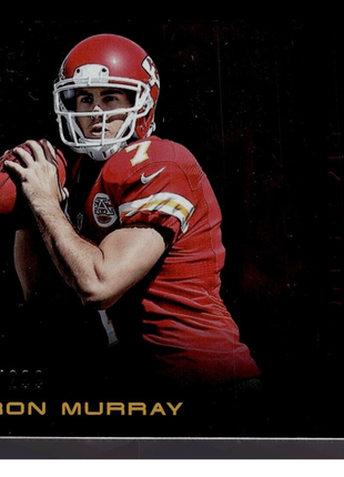 2014 ROOKIES STARS RED LONGEVITY /299 JERSEY RELIC AARON MURRAY CHIEFS