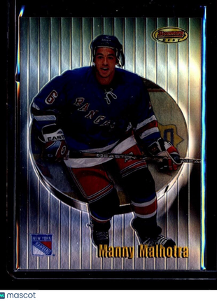 1998-99 BOWMAN BEST GOLD /400 MANNY HALHOTRA RANGERS