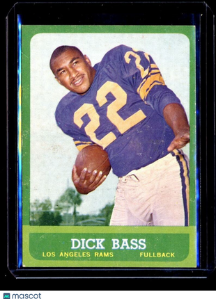 1963 TOPPS 39 DICK BASS RAMS