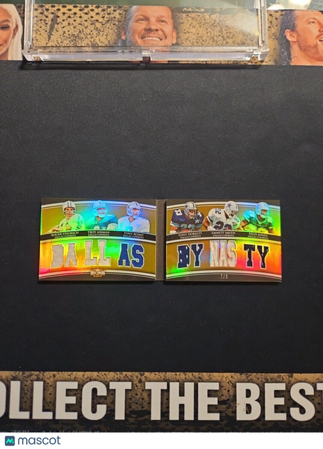 2010 Dallas Dynsaty Triple Threads Jersey /9 Emmitt Smith Troy Aikman Staubach