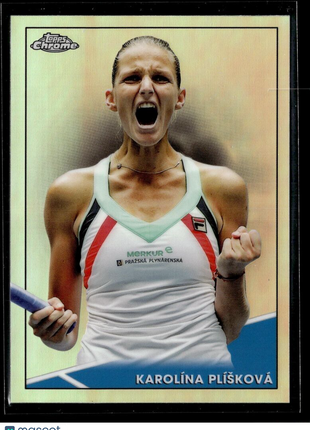 2021 TOPPS CHROME TENNIS REFRACTOR 55 Karolína Plíšková