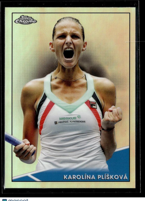 2021 TOPPS CHROME TENNIS REFRACTOR 55 Karolína Plíšková