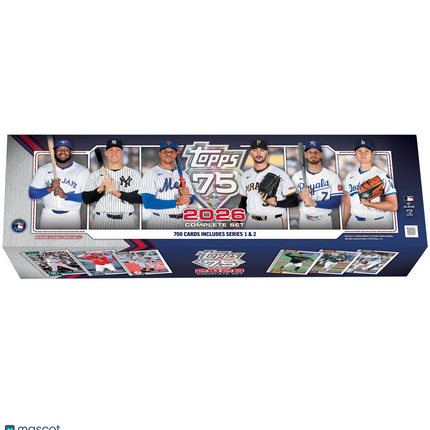 MLB 2026 Topps Baseball Factory Complete Set Box