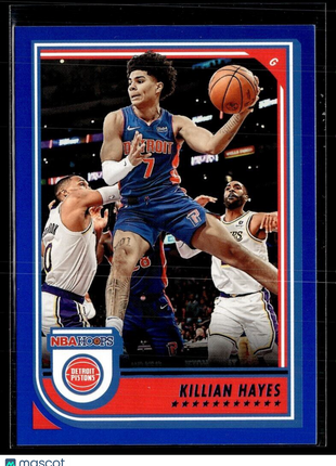 2022-23 NBA HOOPS BLUE 64 Killian Hayes - Detroit Pistons