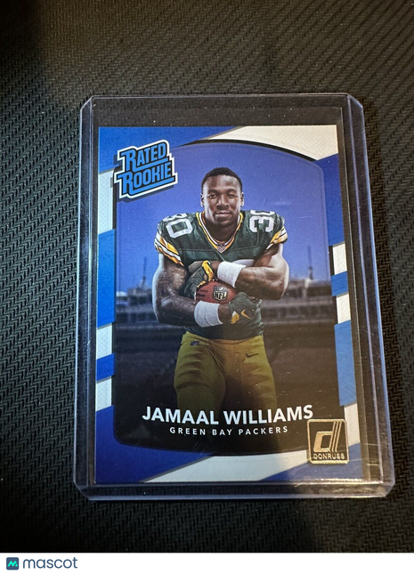 2017 Panini Donruss - Rated Rookie #317 Jamaal Williams (RC)