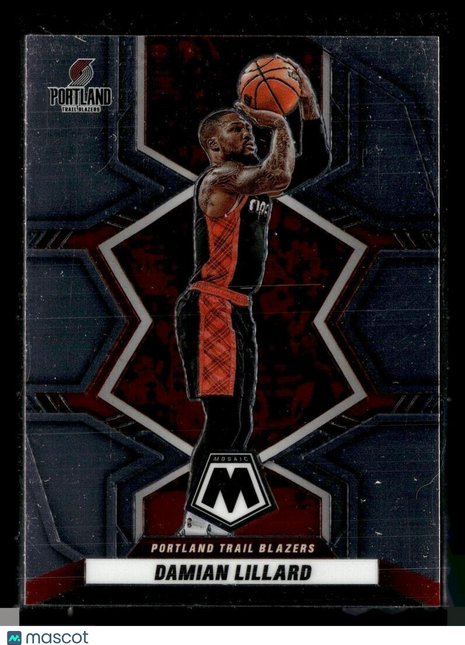 2021-22 MOSAIC DAMIAN LILLARD BLAZERS