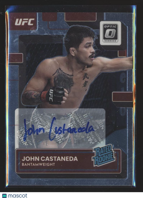 2023 OPTIC UFC RATED ROOKIE AUTO JOHN CASTANDEDA