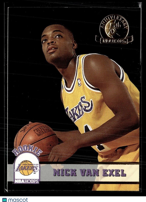 1993-94 NBA HOOPS ROOKIE 5TH ANNIVERSARY NICK VAN EXEL LAKERS