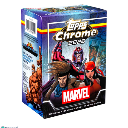 MCU 2026 Topps Marvel Chrome Trading Card Value Box