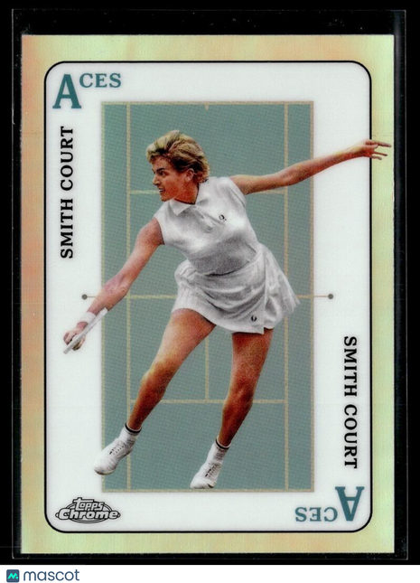 2021 TOPPS CHROME TENNIS REFRACTOR ACES ACE-10 Margaret Smith Court