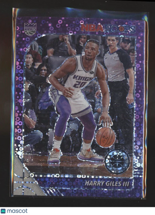 2019-20 NBA HOOPS PREMIUM PURPLE ORBITS HARRY GILES KINGS