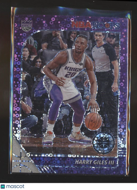 2019-20 NBA HOOPS PREMIUM PURPLE ORBITS HARRY GILES KINGS