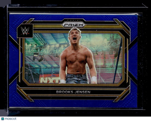 2023 PRIZM WWE BLUE /199 BROOKS JENSEN