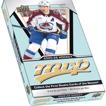 NHL 2025-26 Upper Deck MVP Hockey Hobby Box
