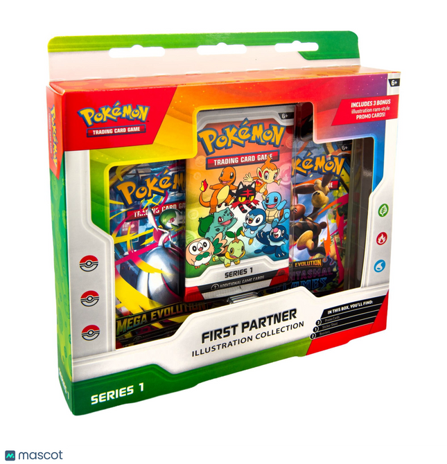 Pokemon Trading Card Game: First Partner Illustration Collection - Series 1