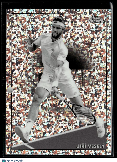 2021 TOPPS CHROME TENNIS BLACK WHITE MINI DIAMONDS 68 Ji?í Veselý