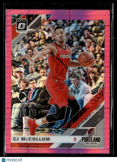 2019-20 OPTIC PINK HYPER CJ MCCOLLUM BLAZERS