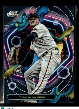 2023 TOPPS COSMIC CHROME 172 Logan Webb - San Francisco Giants