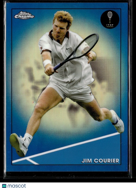 2021 TOPPS CHROME TENNIS BLUE /99 13 Jim Courier