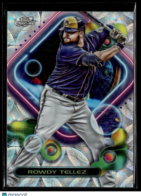 2023 TOPPS COSMIC CHROME NUCLEUS 130 Rowdy Tellez - Milwaukee Brewers