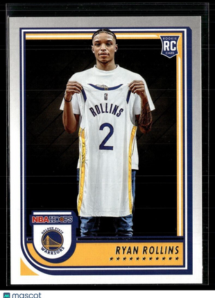 2022-23 NBA HOOPS ROOKIE 277 Ryan Rollins - Golden State Warriors