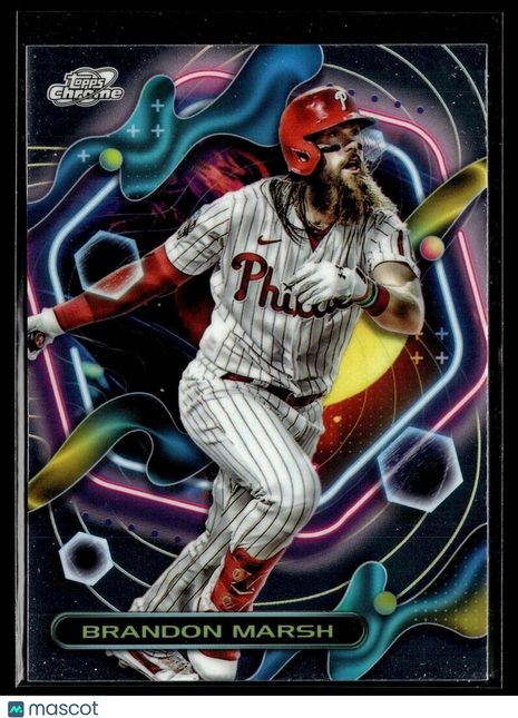 2023 TOPPS COSMIC CHROME 98 Brandon Marsh - Philadelphia Phillies