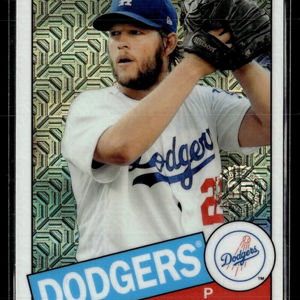 2020 TOPPS CHROME SILVER PACK 35TH ANNIVERSARY CLAYTON KERSHAW DODGERS