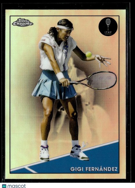 2021 TOPPS CHROME TENNIS REFRACTOR 24 Gigi Fernández