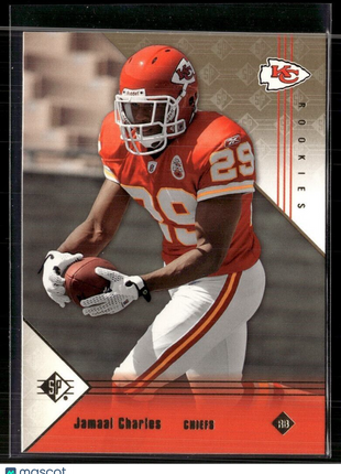 2008 SP ROOKIE JAMAAL CHARLES CHIEFS