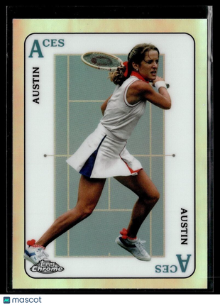 2021 TOPPS CHROME TENNIS REFRACTOR ACES ACE-14 Tracy Austin