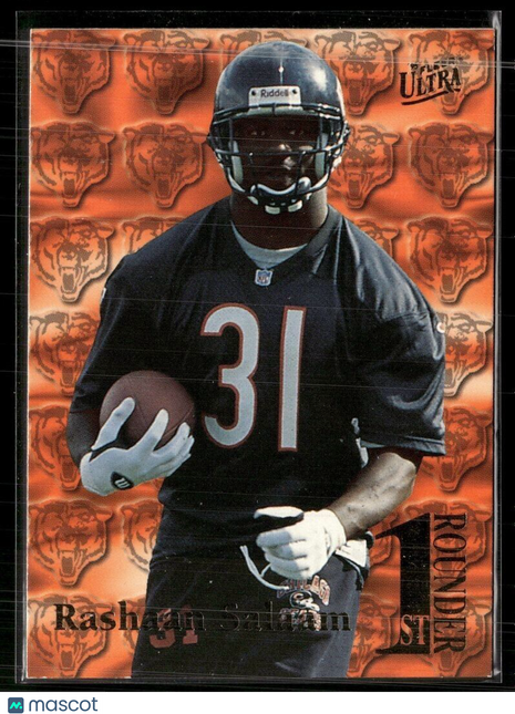 1995 FLEER ULTRA 1ST ROUNDER RASHAAN SALAAM BEARS