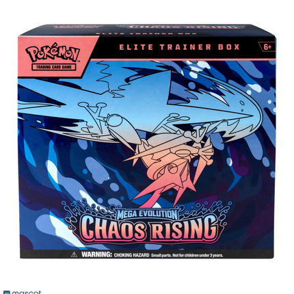 Pokemon Trading Card Game: Mega Evolution Chaos Rising Elite Trainer Box