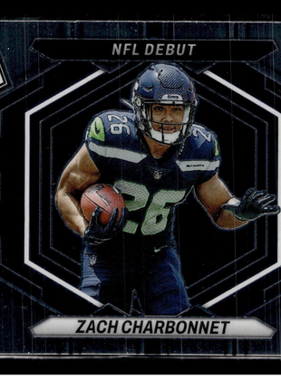 2023 MOSAIC NFL DEBUT ROOKIE 11 Zach Charbonnet - Seattle Seahawks