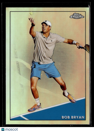 2021 TOPPS CHROME TENNIS REFRACTOR 9 Bob Bryan