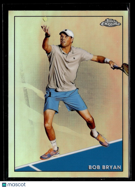 2021 TOPPS CHROME TENNIS REFRACTOR 9 Bob Bryan