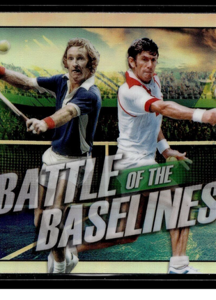 2021 TOPPS CHROME TENNIS BATTLE BASELINES BB-1 Ken Rosewall/Rod Laver