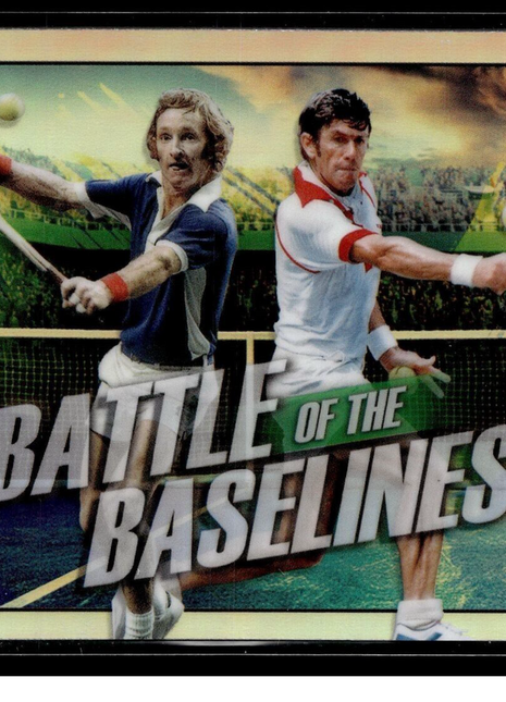 2021 TOPPS CHROME TENNIS BATTLE BASELINES BB-1 Ken Rosewall/Rod Laver