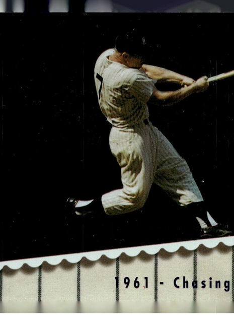 1994 UPPER DECK CHASING THE BABE MICKEY MANTLE YANKEES