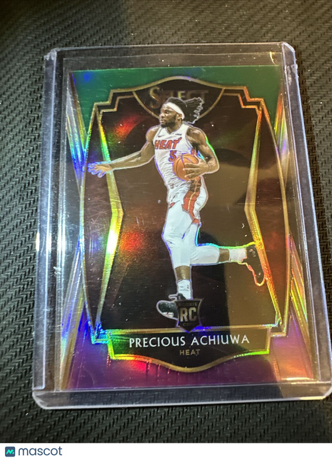 precious achiuwa select pink green Premier Level Rookie