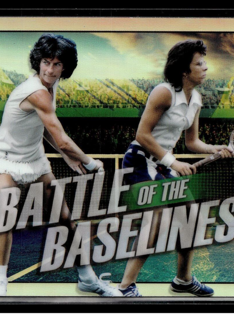 2021 TOPPS CHROME TENNIS BATTLE BASELINES BB-7 Virginia Wade/Billie Jean King