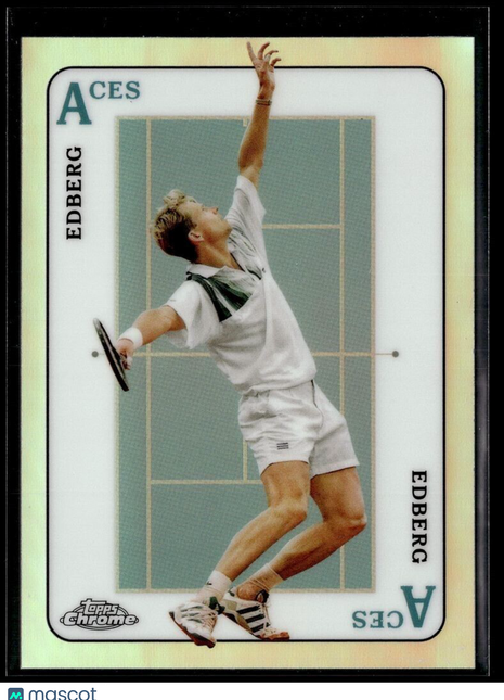 2021 TOPPS CHROME TENNIS REFRACTOR ACES ACE-7 Stefan Edberg