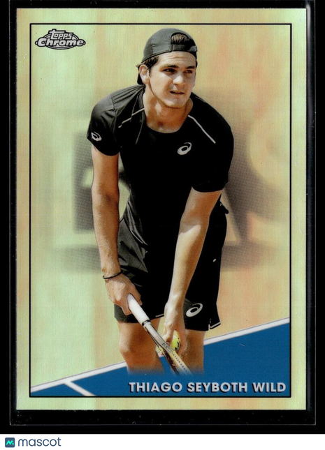 2021 TOPPS CHROME TENNIS REFRACTOR 69 Thiago Seyboth Wild