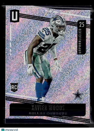 2019 UNPARALLELED ROOKIE XAVIER WOODS COWBOYS