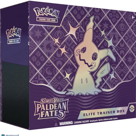 Pokemon Scarlet & Violet Paldean Fates Elite Trainer Box