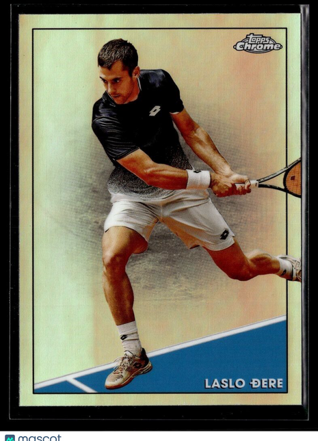 2021 TOPPS CHROME TENNIS REFRACTOR 17 Laslo ?ere