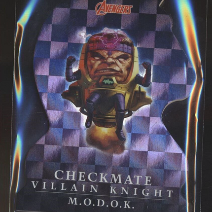2022 FLEER ULTRA MARVEL AVENGERS CHECKMATE VILLIAN KNIGHT M.O.D.O.K.