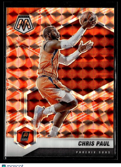 2020-21 MOSAIC ORANGE REACTIVE 92 Chris Paul - Phoenix Suns