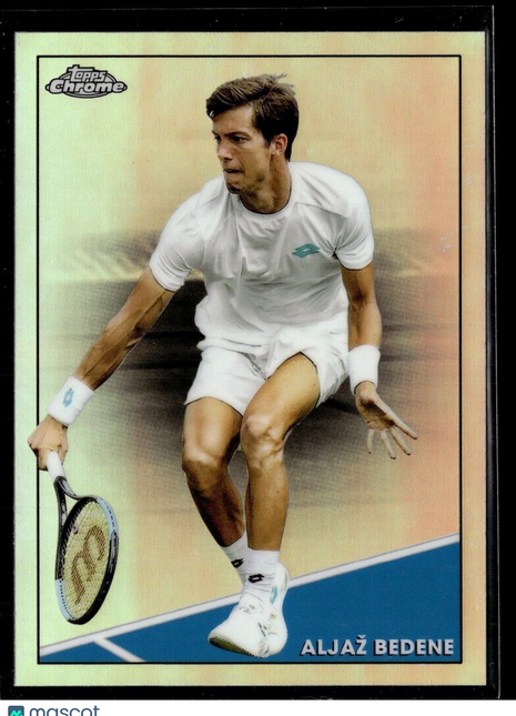 2021 TOPPS CHROME TENNIS REFRACTOR 5 Aljaž Bedene