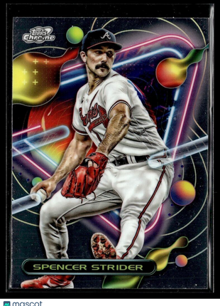 2023 TOPPS COSMIC CHROME 28 Spencer Strider - Atlanta Braves