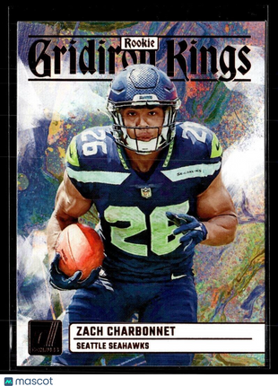 2023 DONRUSS ROOKIE GRIDIRON KINGS ZACH CHARBONNET SEAHAWKS